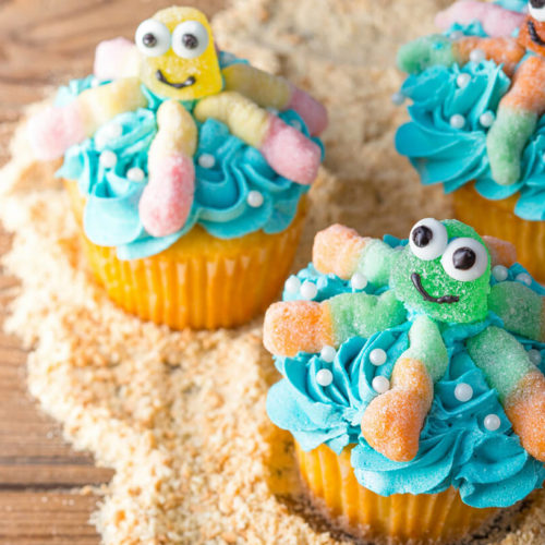 Sea Life Cupcakes