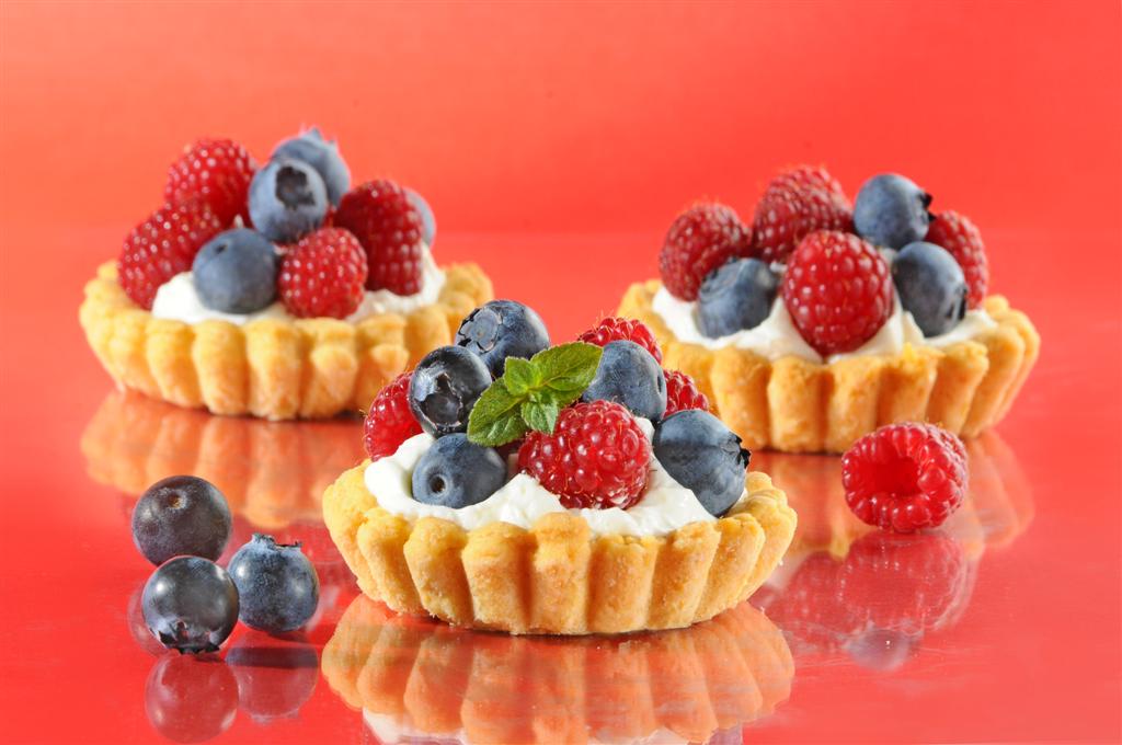 Forest Fruit Tarts Recipe | Bake with Stork