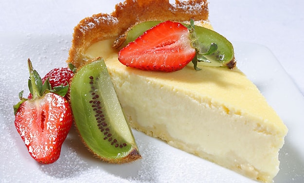 Baked Lemon Cheesecake Recipe | Bake with Stork