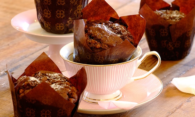 Chocolate Muffins Recipe | Bake with Stork