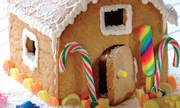 Gingerbread House Recipe Bake With Stork