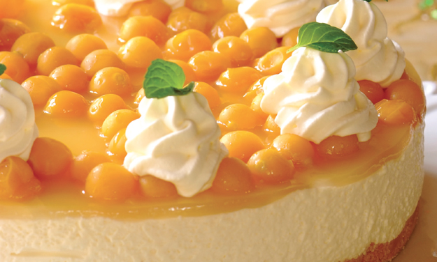 Gooseberry Cheesecake Recipe | Bake with Stork