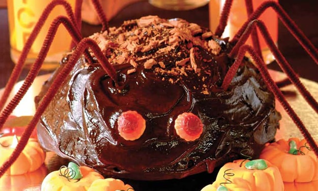 Halloween Spider Cake Recipe | Bake with Stork