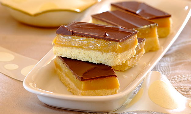 Millionaires Shortbread Recipe | Bake with Stork