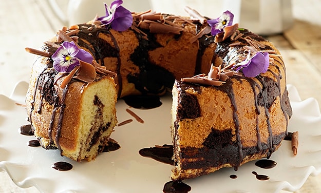Marble Bundt Cake Recipe | Bake with Stork