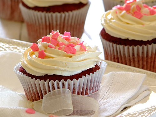 Red Velvet Cupcakes for World Baking Day