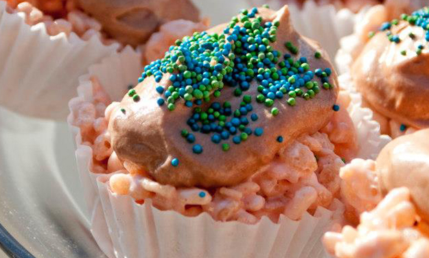 Rice Krispie Celebration Cupcakes Recipe | Bake with Stork