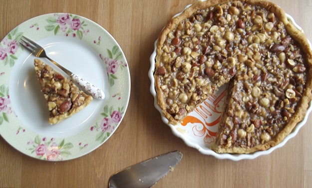 Rustic Nut Tart Recipe | Bake with Stork