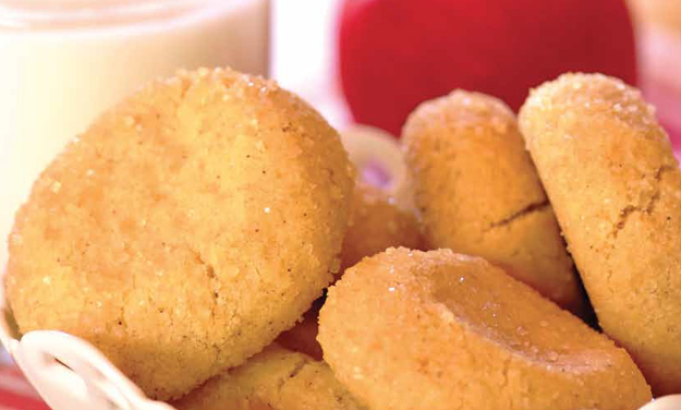 Sugar Coated Spiced Cookies Recipe | Bake with Sugar