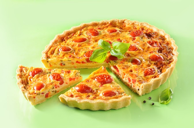 Feta and Tomato Tart Recipe | Bake with Stork