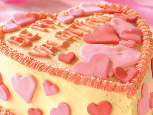 Valentine’s Heart Cake