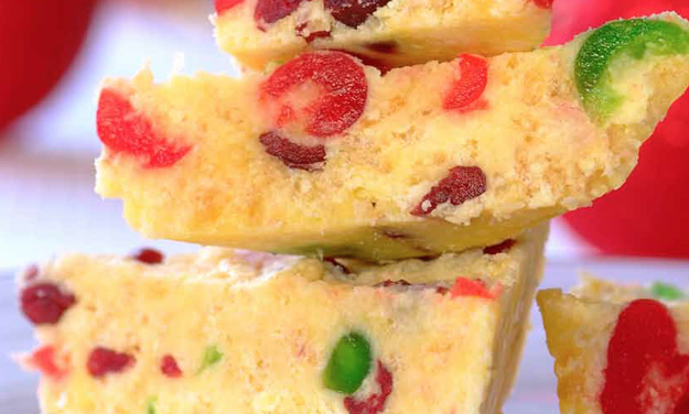 White Christmas Treat Recipe | Bake with Stork