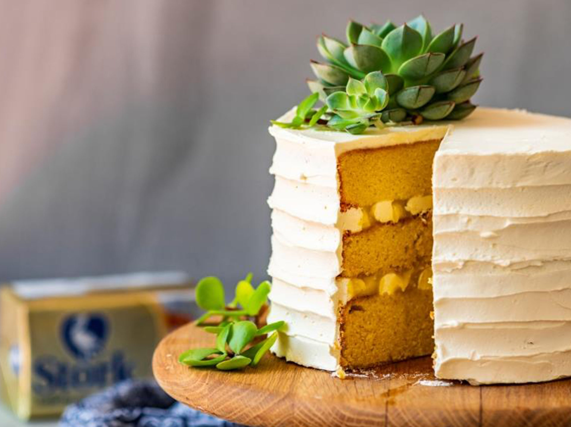 Spekboom Citrus Cake Recipe | Bake with Stork