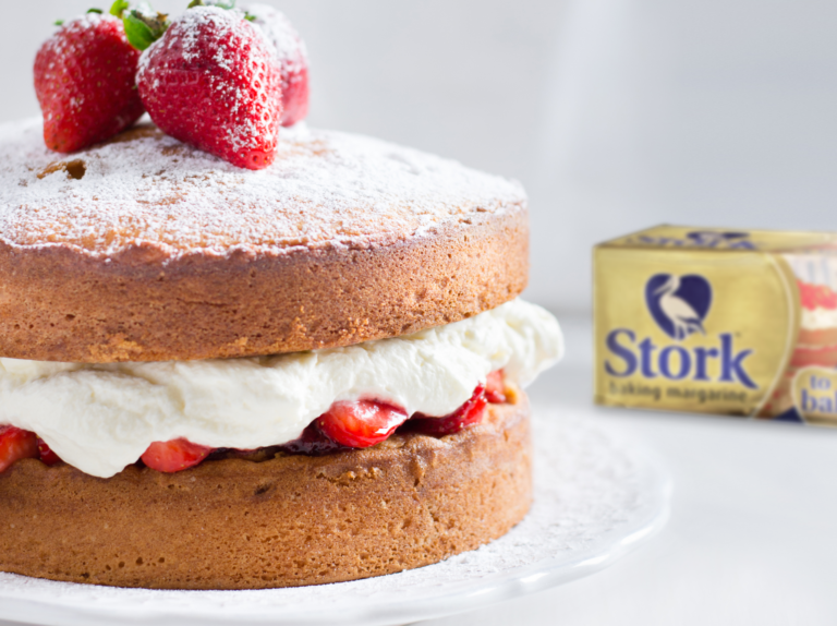 Sponge Cake Recipe Bake with Stork