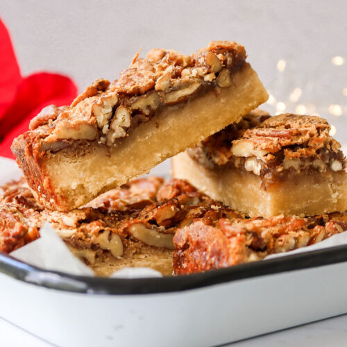 Pecan Pie Christmas Tree Cookie Bark