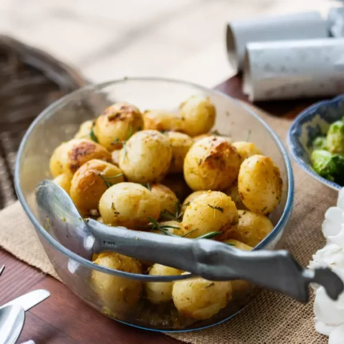 GARLIC & HERB BABY POTATOES