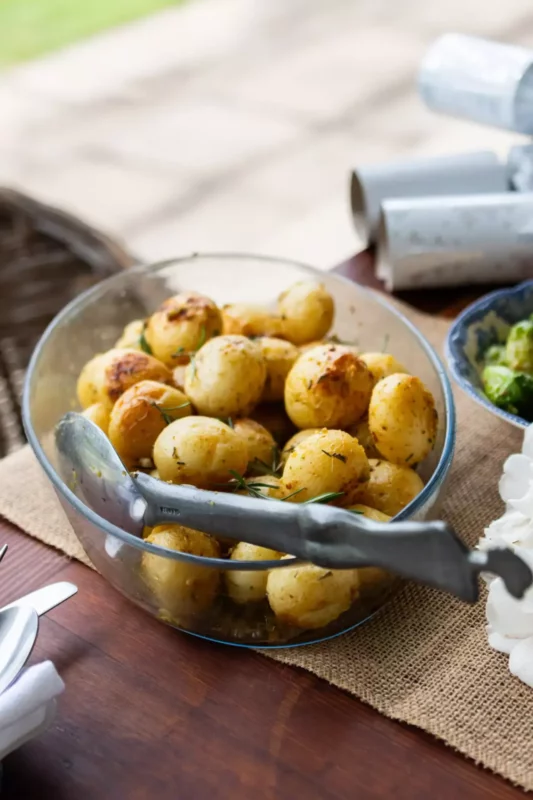 GARLIC & HERB BABY POTATOES
