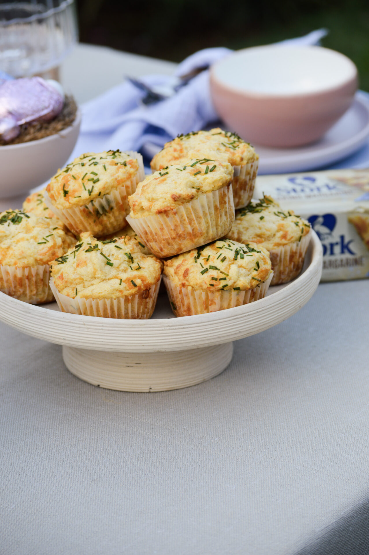 Cheesy Muffins - Stork