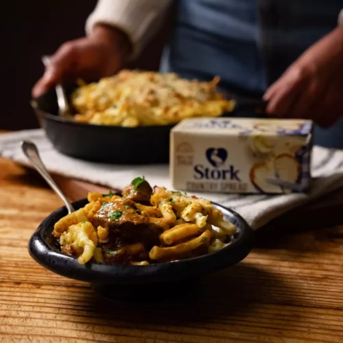Lamb Curry Mac & Cheese