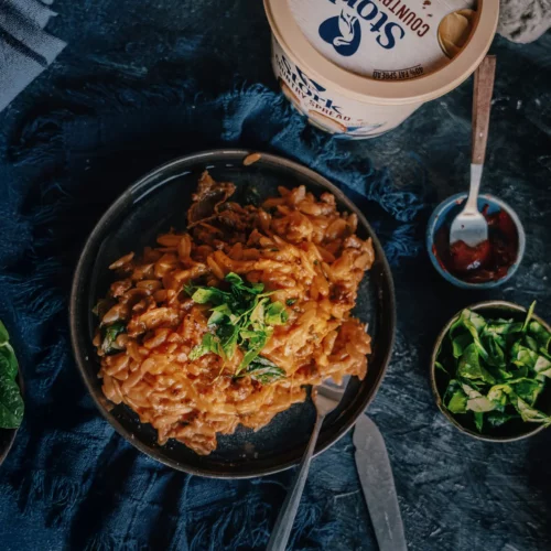 Boerewors & Caramelised Onion Pasta